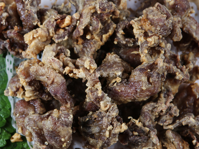 油炸驴肉